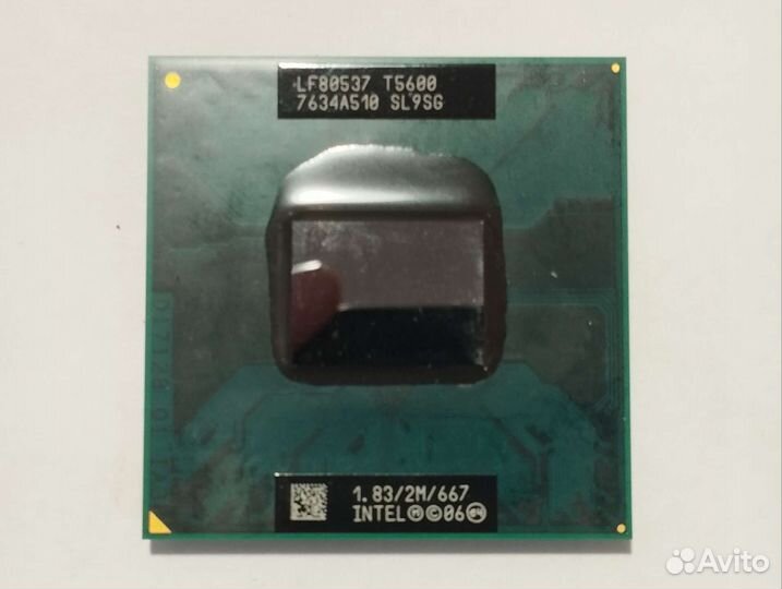 Процессоры intel для ноутбука