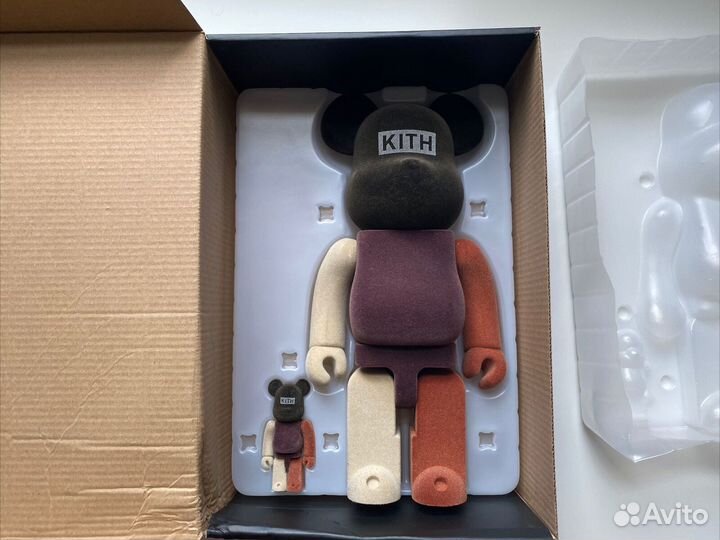 Bearbrick Medicom Toy kith 100 400 2019 Rare