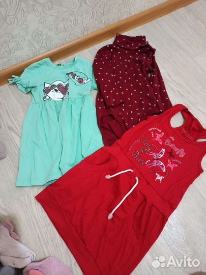 Вещи пакетом на девочку