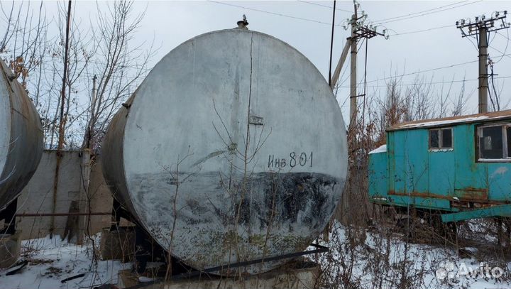 Резервуар горизонтальный стальной (ргс 25x5), инв