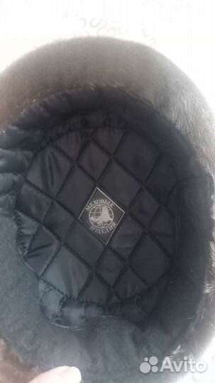 Меховая мужская кепка