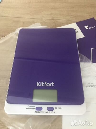 Кухонные весы Kitfort, новые