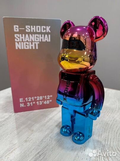 Игпушка Bearbrick 400 G-shock