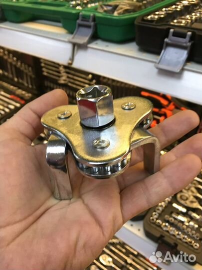 Съемник масляного фильтра 63-102 мм краб hong MA