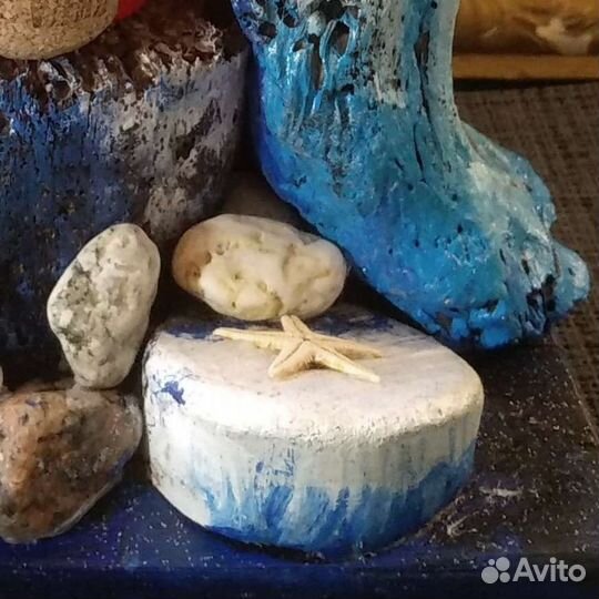 Сувенир. Дрифтвуд. Настольное украшение.Декор дома