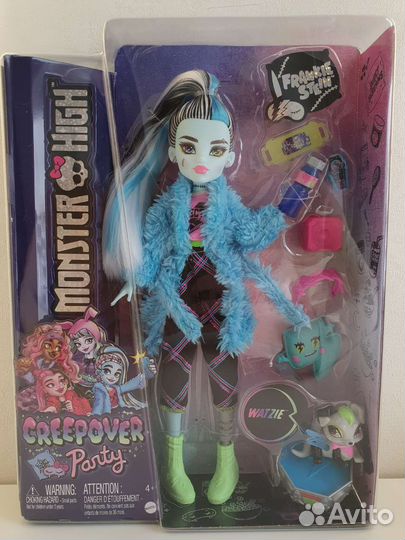 Кукла Monster high Фрэнки Штейн (creepover party)