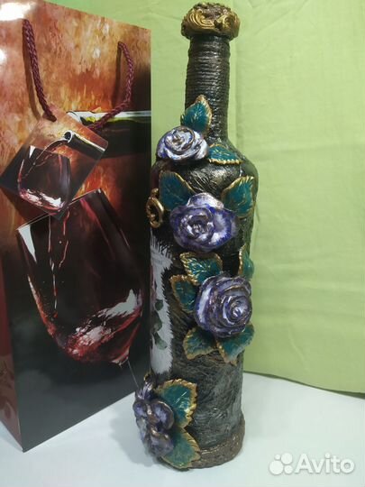 Бутылка ручной работы