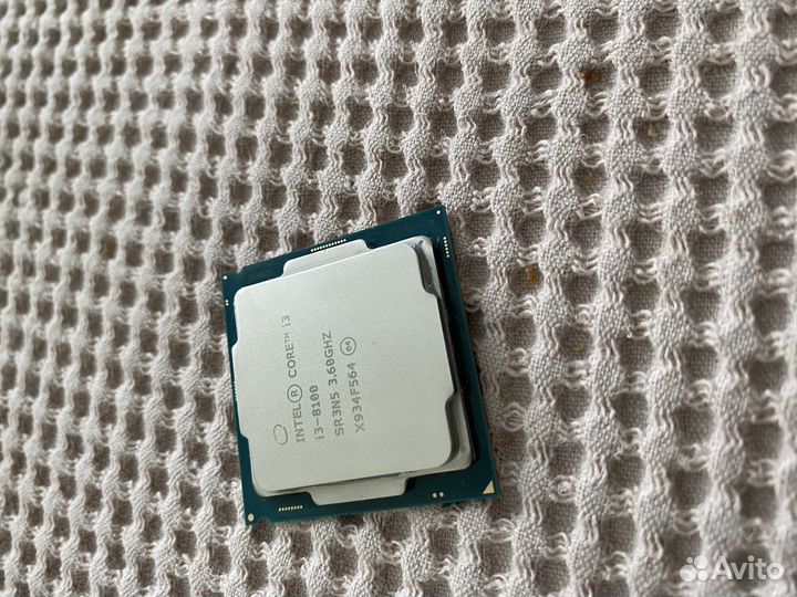 Intel core i3 8100f