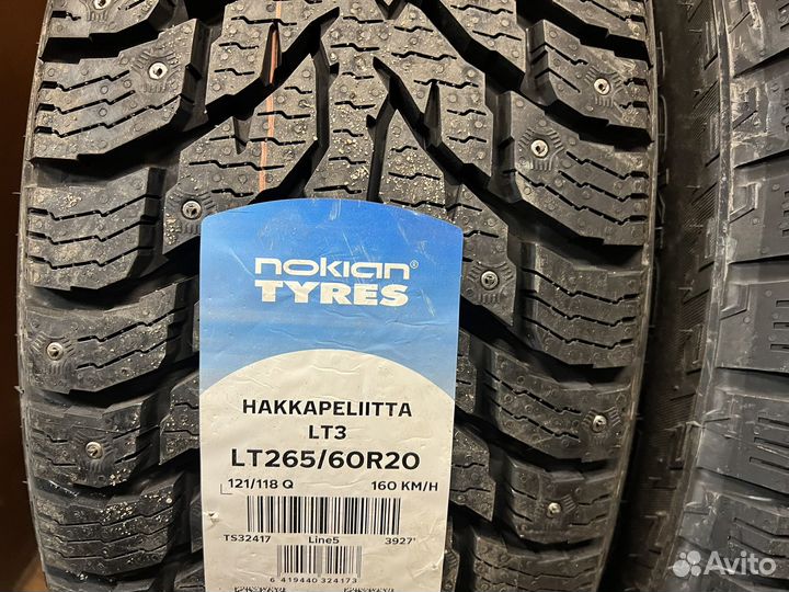 Nokian Tyres Hakkapeliitta LT3 265/60 R20