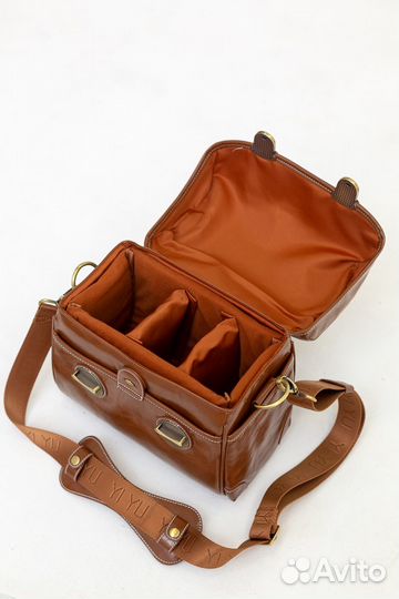 Сумка для фотоаппарата Fotokofr L (Цвет Карамель)