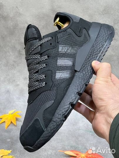 Adidas nite jogger чёрные разм. 42