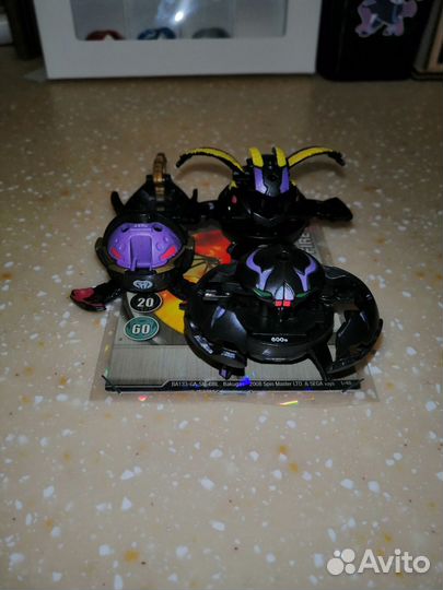 Даркус бакуганы - жало, коготь ужаса, персиваль