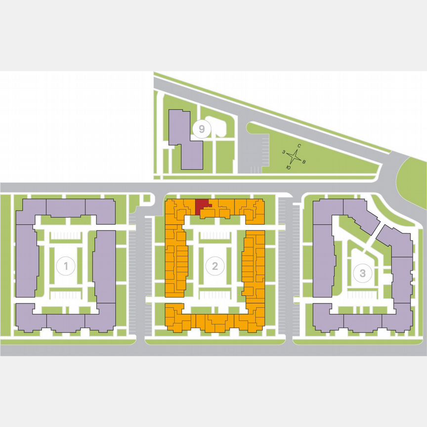 3-к. квартира, 72,2 м², 1/4 эт.