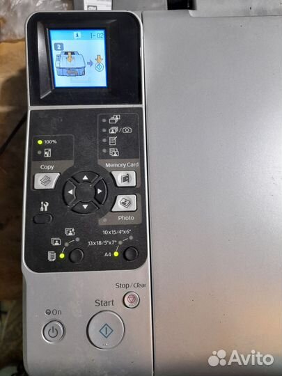 Цветной струйный мфу принтер