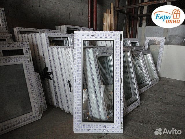 Окна пластиковые, окна не б/у, окна пвх