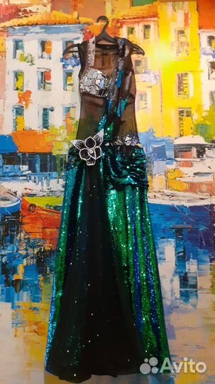 Костюм для восточных танцев. Платье ручной работы