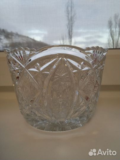 Хрустальная ваза СССР