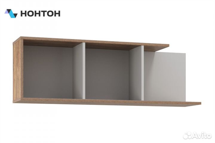 Полка навесная Гавана 58.13 кейптаун / серый