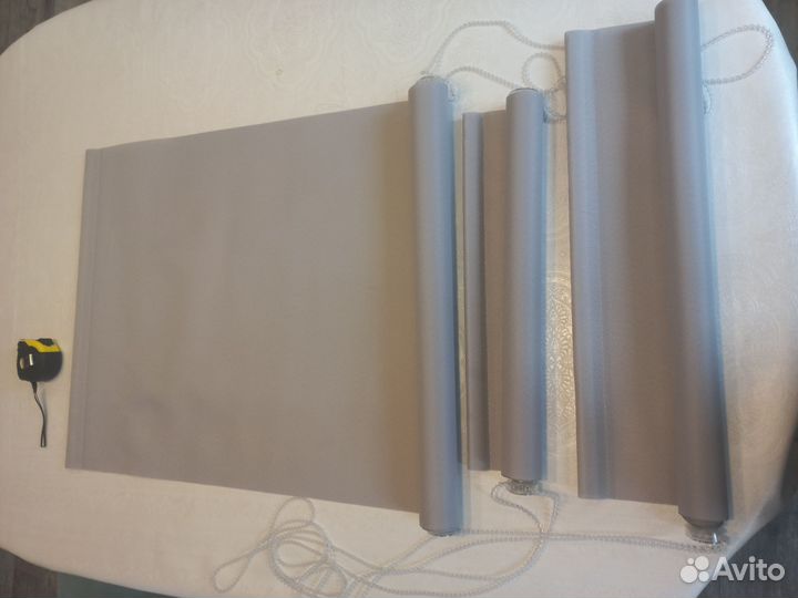 Шторы рулонные 3шт. Ширина 54, 54, 44.см