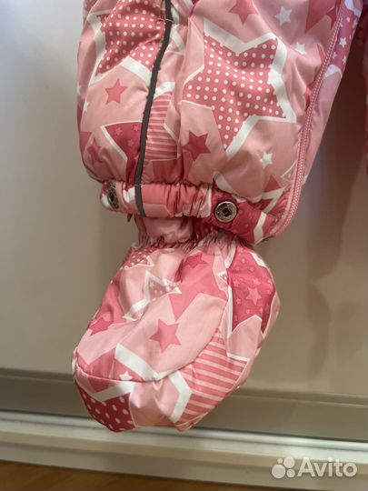 Зимний Комбинезон для девочки новый 62