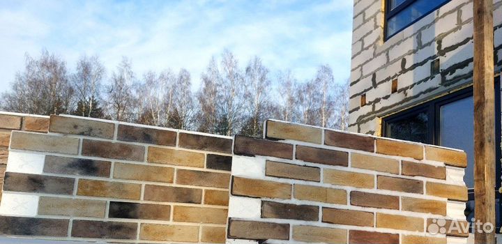 Фасадные термопанели под кирпич