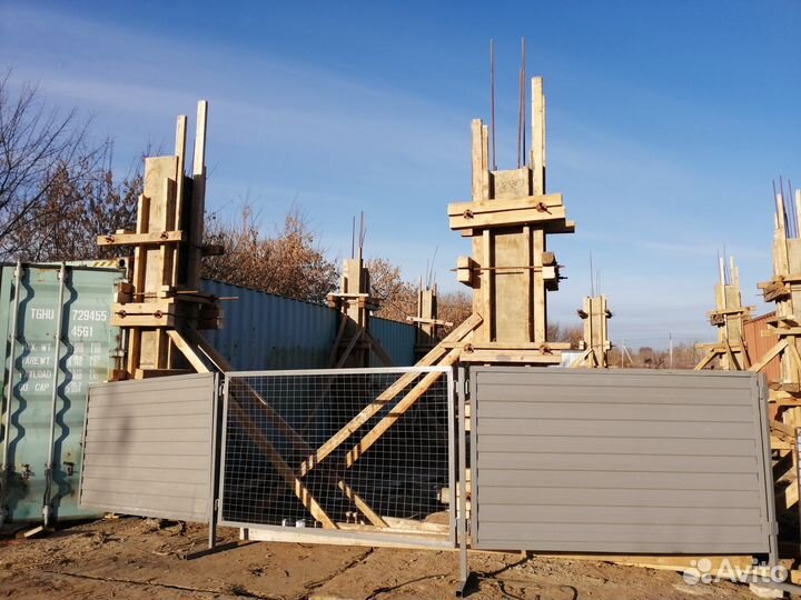 Строительные ограждения /заборы аренда