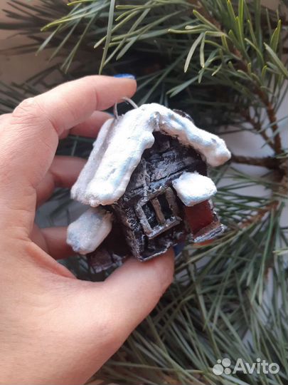 Елочные игрушки ручной работы