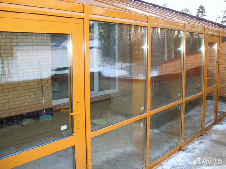 Остекление веранды от производителя