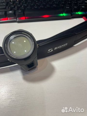 Часы спортивные sigma PC-15.11