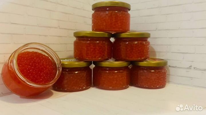 Великолепная икра рыбы палтуса