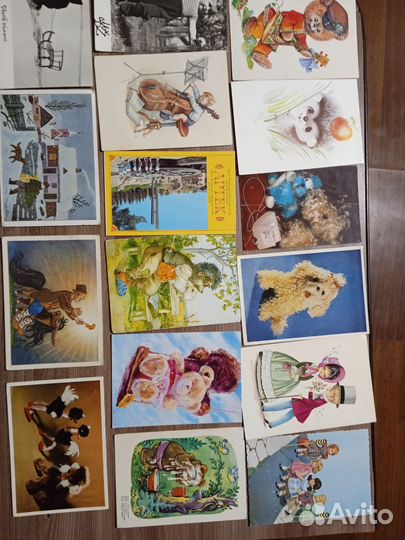 Открытки детские времён СССР