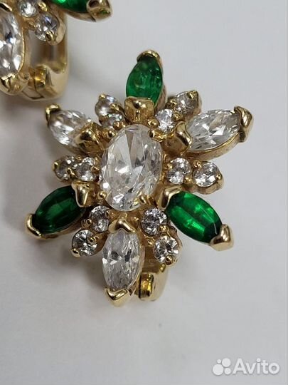 Золотые серьги