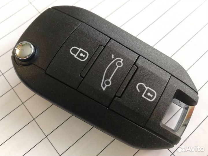 Новый ключ для Citroen Ситроен 2020+ 4A