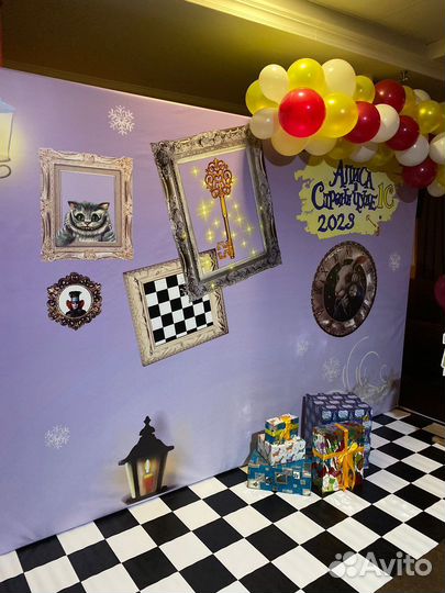 Фотозона на праздник, семинар. Брендволл