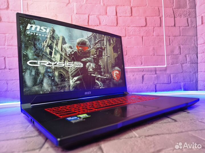 Ноутбук MSI Core i5 12450H RTX3060 144Hz 17.3