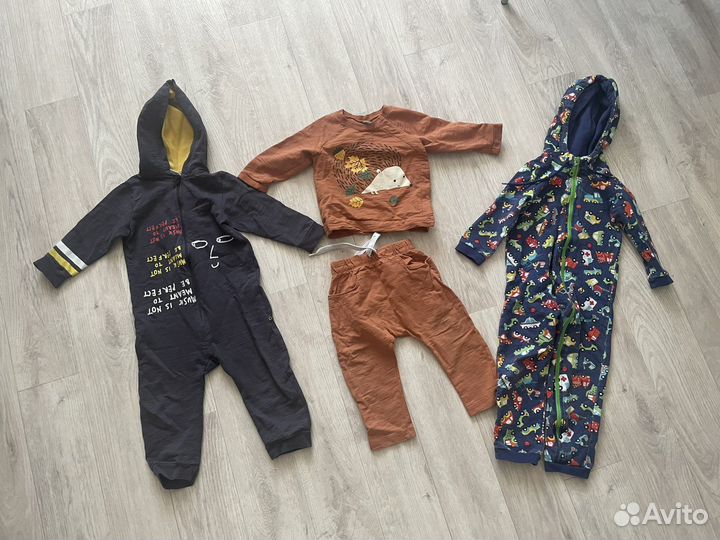 Пакет вещей на мальчика от 9 месяцев