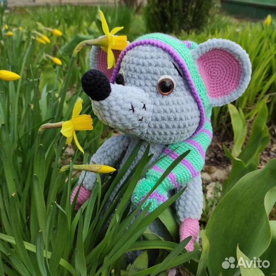 Вязаный крыс