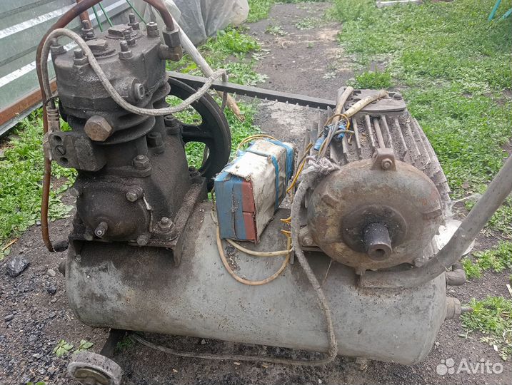 Компрессор воздушный бу, самодельный