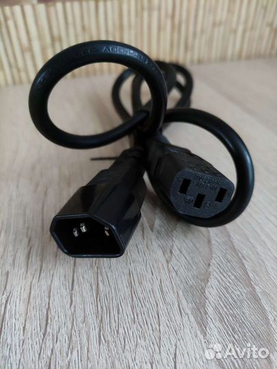 Удлинитель кабель питания для компьютера 220В