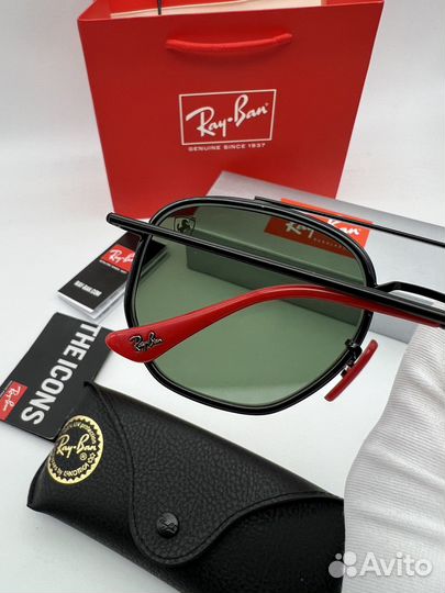 Очки ray ban ferrari rb3748M