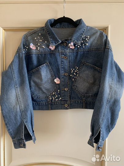 Джинсовая куртка женская