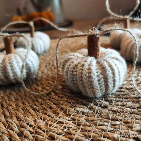 Гирлянда тыквы - 5 штук