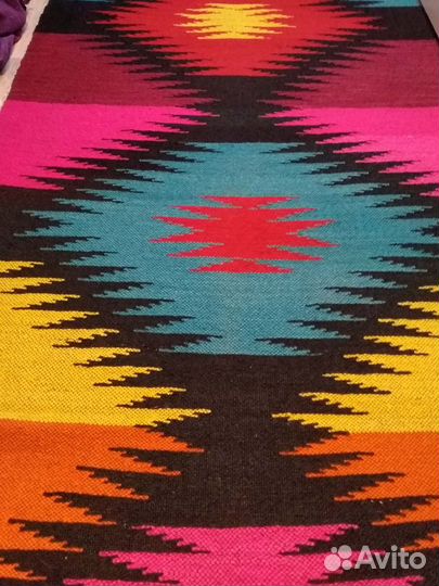 Половики из овечьей шерсти домотканые