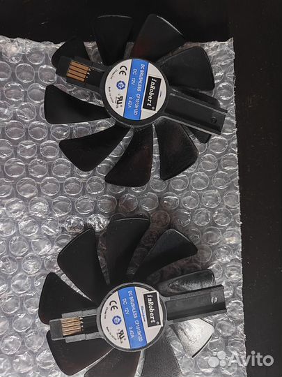 Вентиляторы, кулеры для видеокарты RX 570, 580, 59