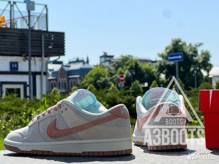 Кеды Nike Dunk Low Fossil Rose