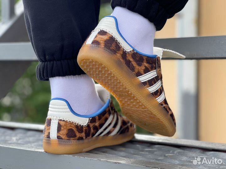 Adidas Samba Wales Bonner Pony Leo Brown