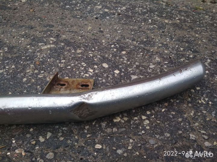 Защита переднего бампера Мицубиси L200