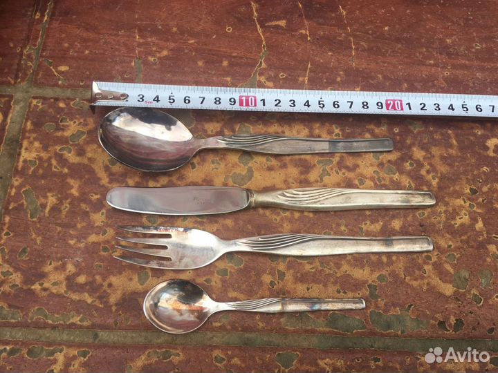 Столовый набор мельхиор СССР