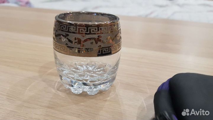 Новый набор стопок Гусь Хрустальный