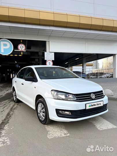 Volkswagen Polo 1.6 МТ, 2018, 145 000 км